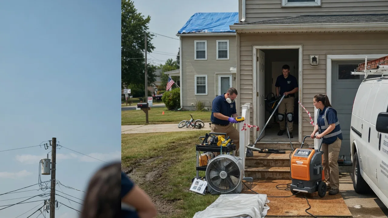 Water Damage Repair in Stevensville, PA near me